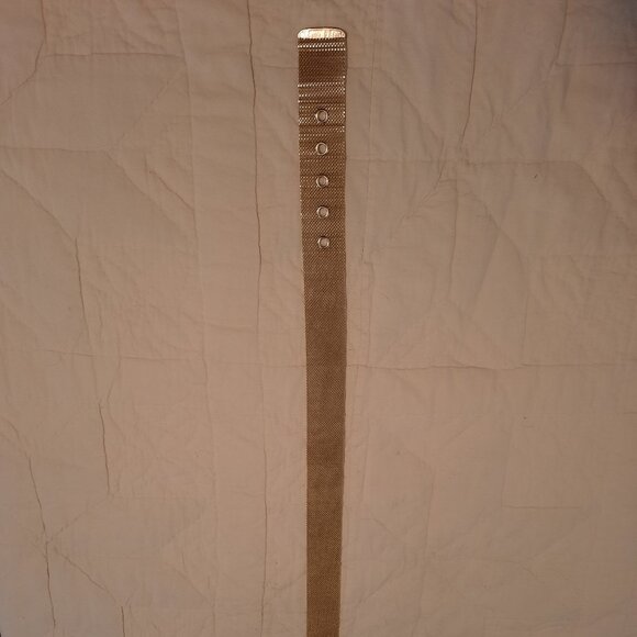 Vintage gold mesh belt - Picture 4 of 5